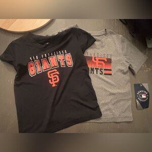 San Francisico Giants 2T Toddler Shirts NWT